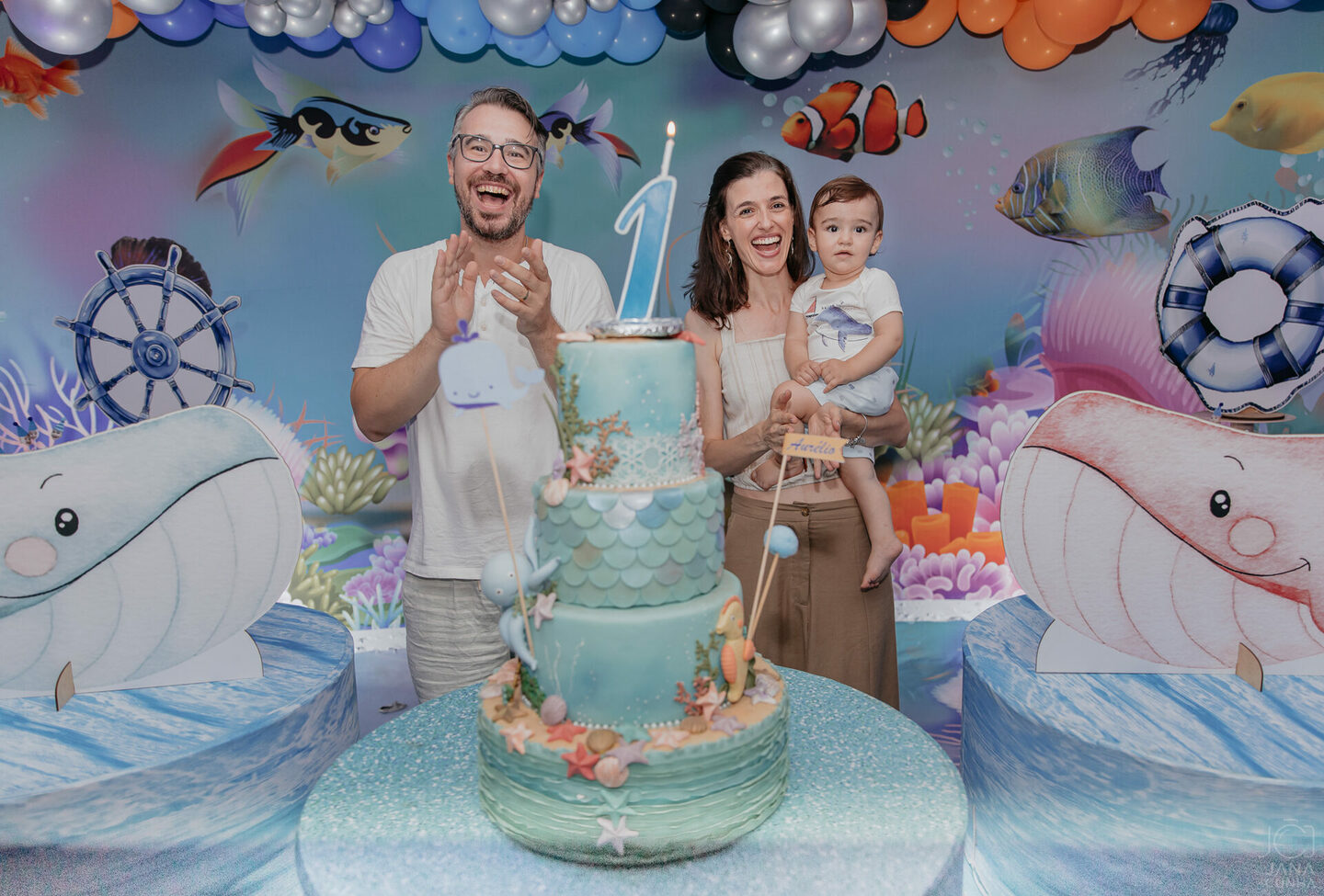 Aniversário 1 Ano Aurélio - Marilen e Felipe